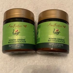 COPY - 2 Shea Moisture Moringa & Avacado Power Greens Reconstructor. New